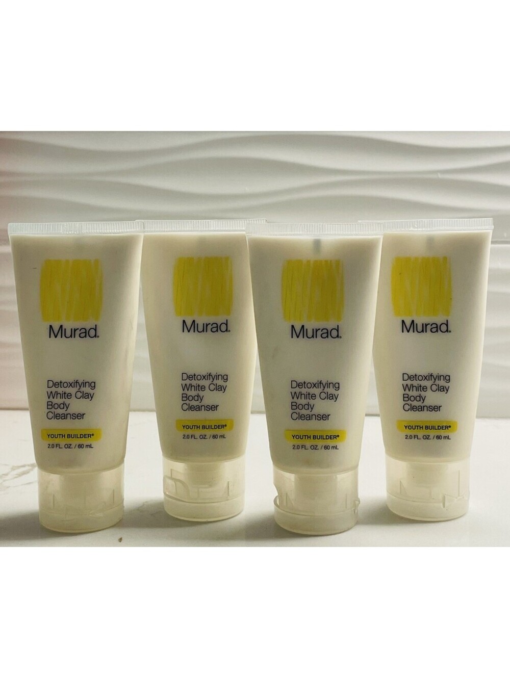 Murad Detoxifying White Clay Body Cleanser 2.0 fl oz each (4 Pack)